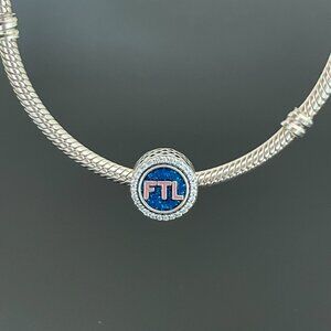 Pandora Ft. Lauderdale FTL City Night Scene Charm Bead Fort Lauderdale, Florida